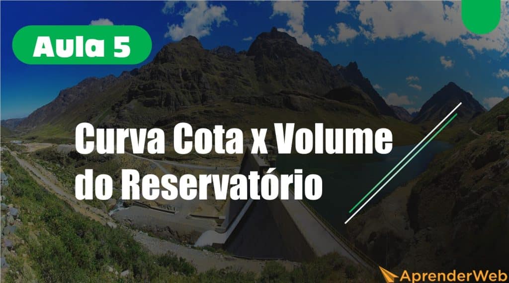 Aula 5 - Curva Cota x Volume do Reservatório - Barragens no Civil 3D