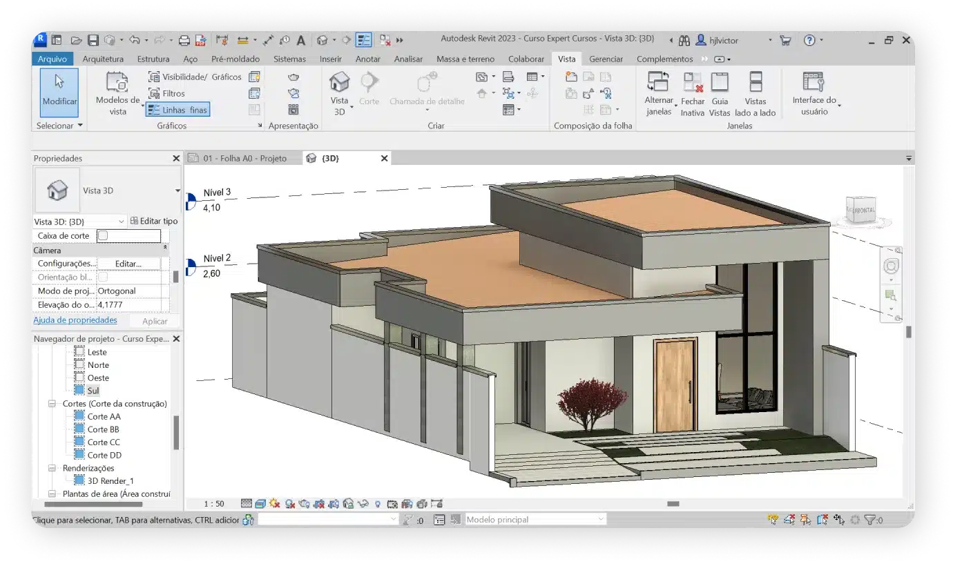 Curso online completo de Revit – Básico ao Avançado (Expert Cursos)